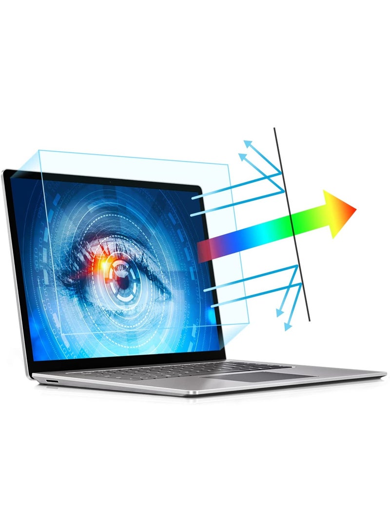 1Pack Anti Blue Light Matte Laptop Screen Protector Compatible with 2025-2021 MacBook Pro 14 inch M5 M4 M3 M2 M1 Pro Max Chip, Eye Protection Anti Glare Computer Screen Cover - Image 1